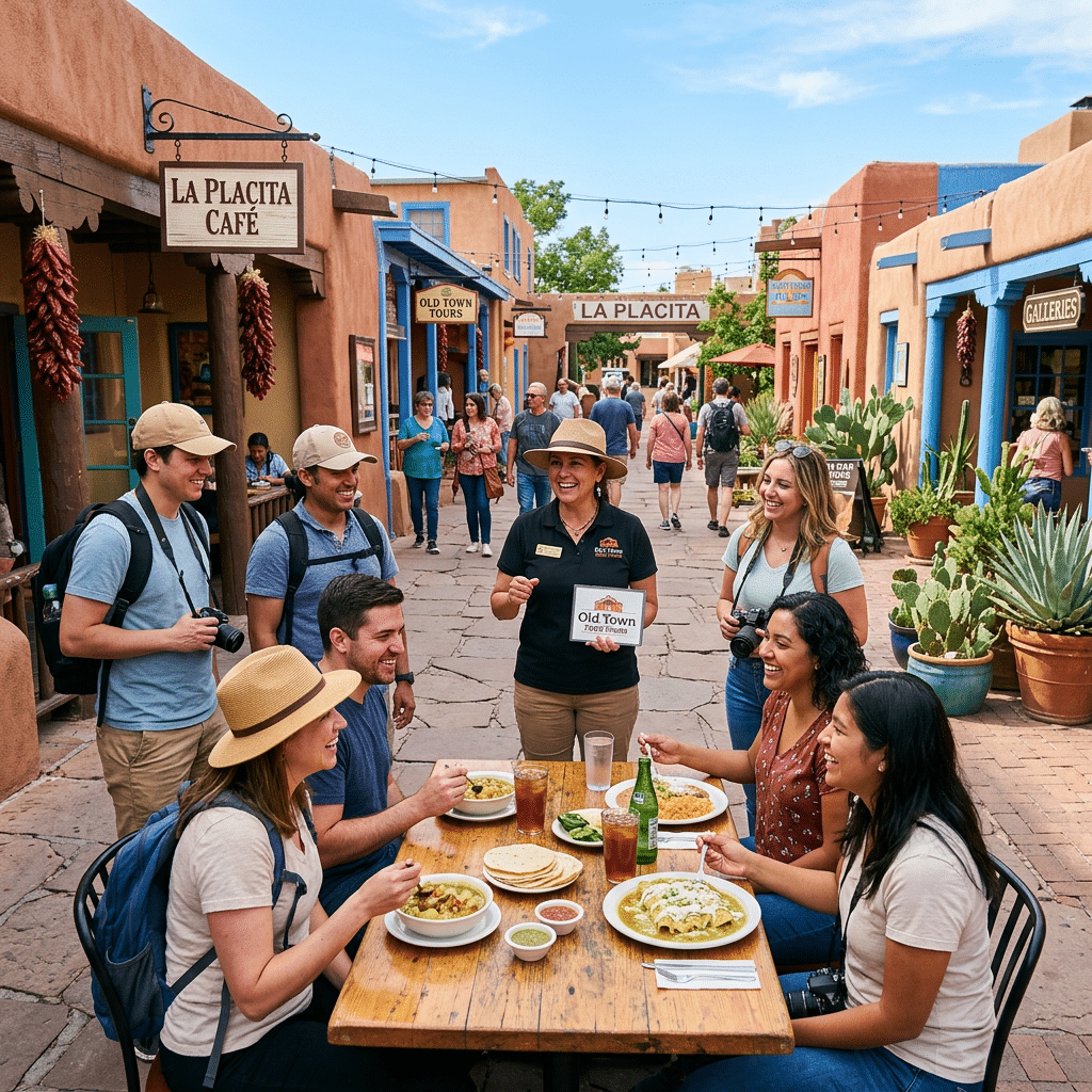 New Mexico flavors food tour Old Town