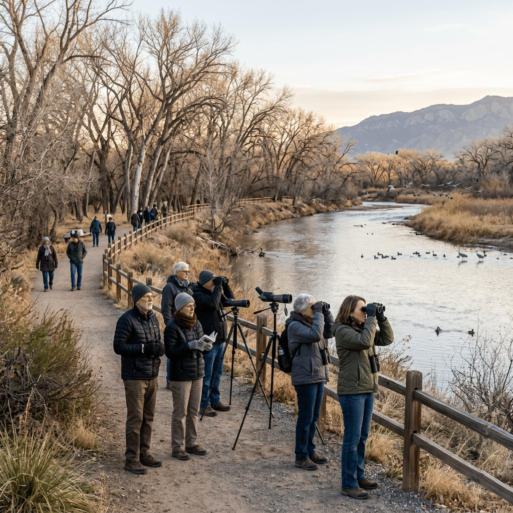 Rio Grande Nature Center Winter Bird Festival