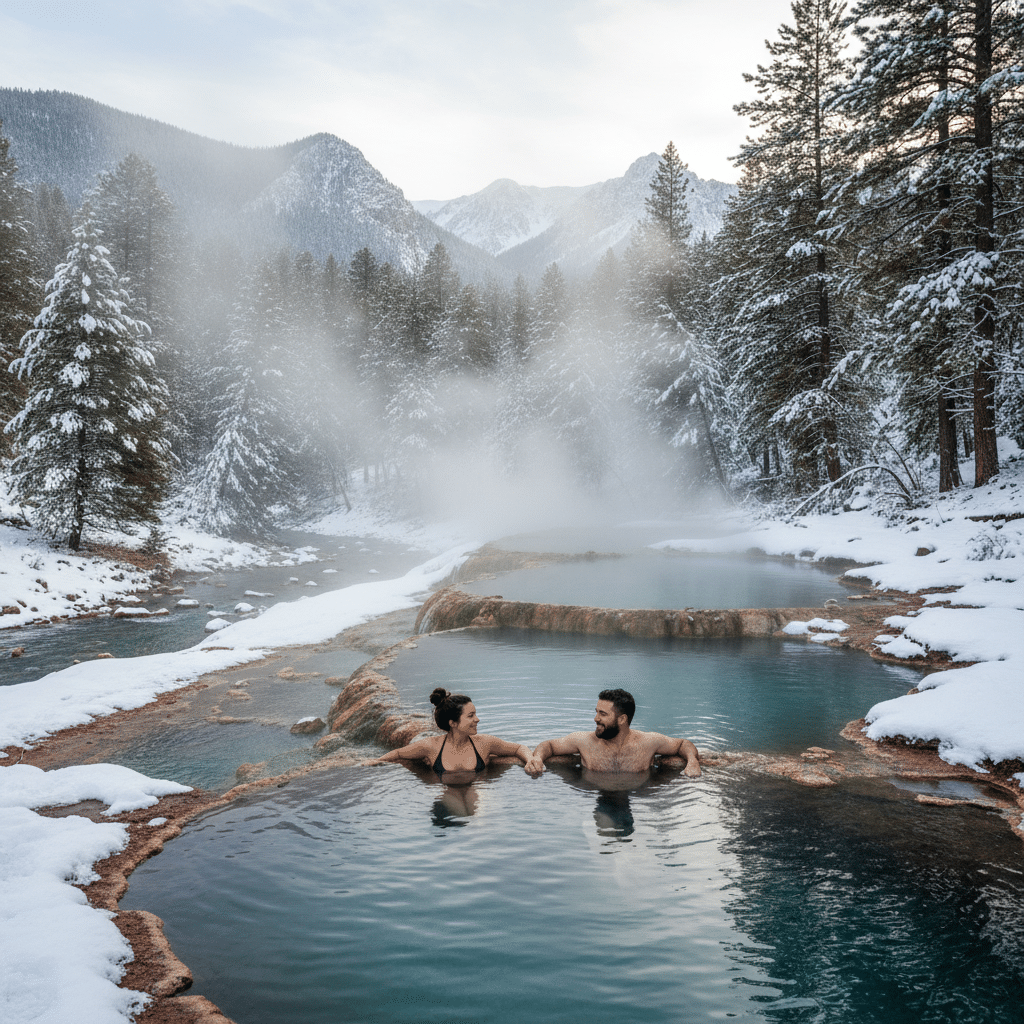 Jemez Hot Springs Winter Soak — Spence Hot Springs