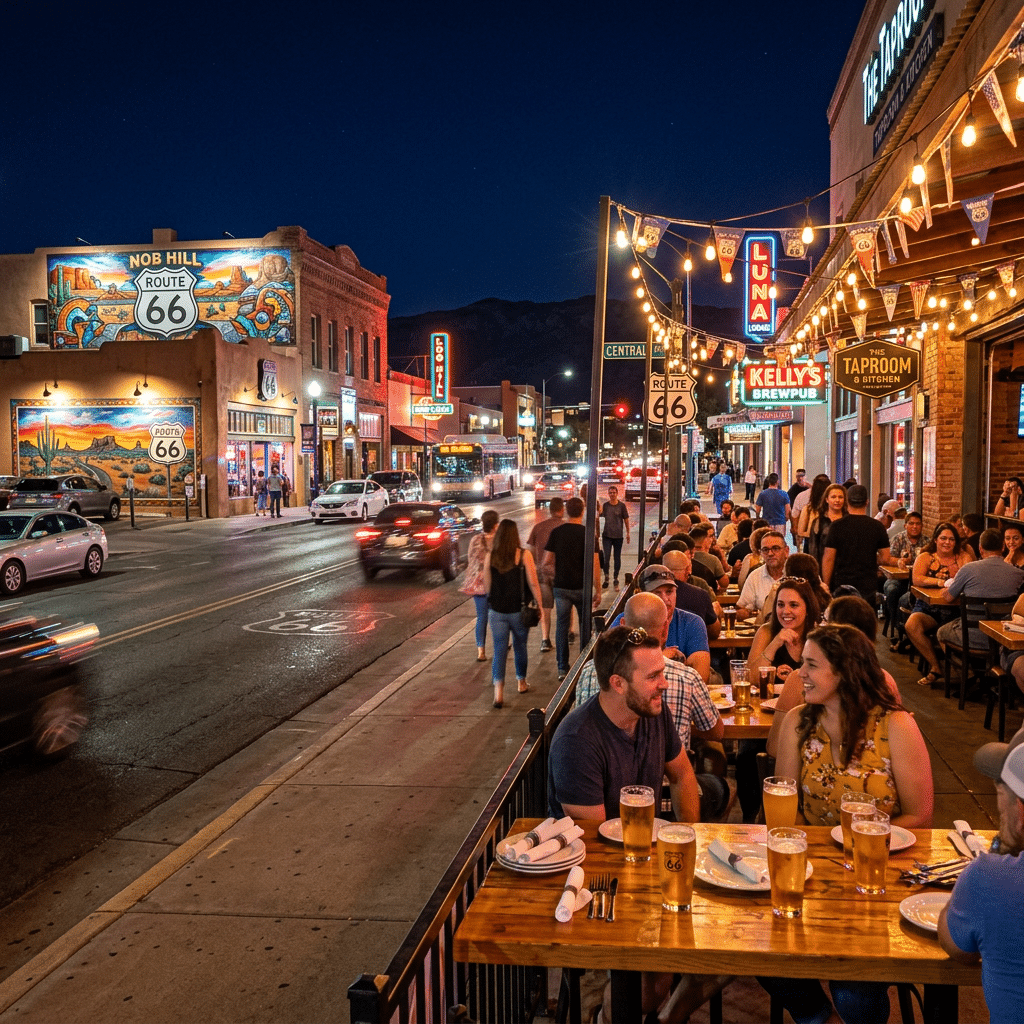 Nob Hill Thursday Night — Murals, Bites & Craft Beer