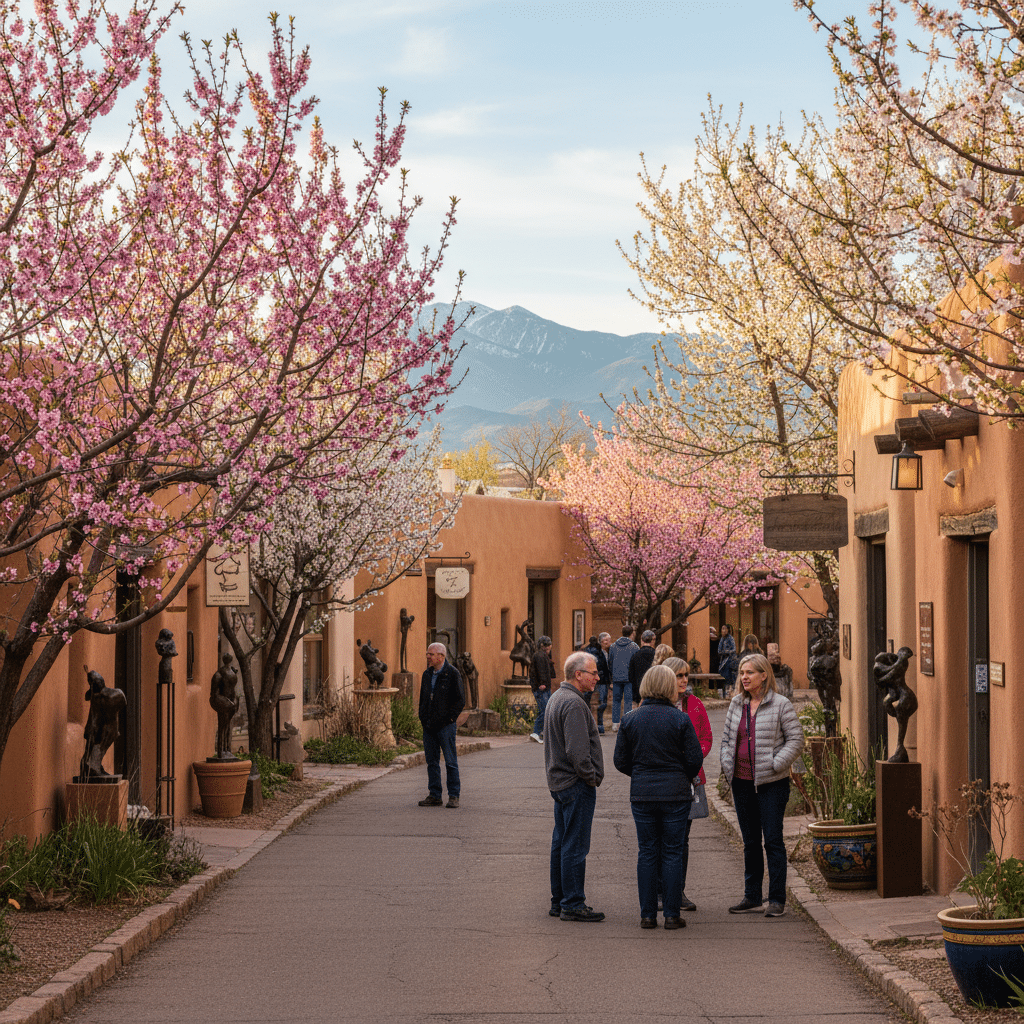 Santa Fe Spring Gallery Season — Canyon Road Walk
