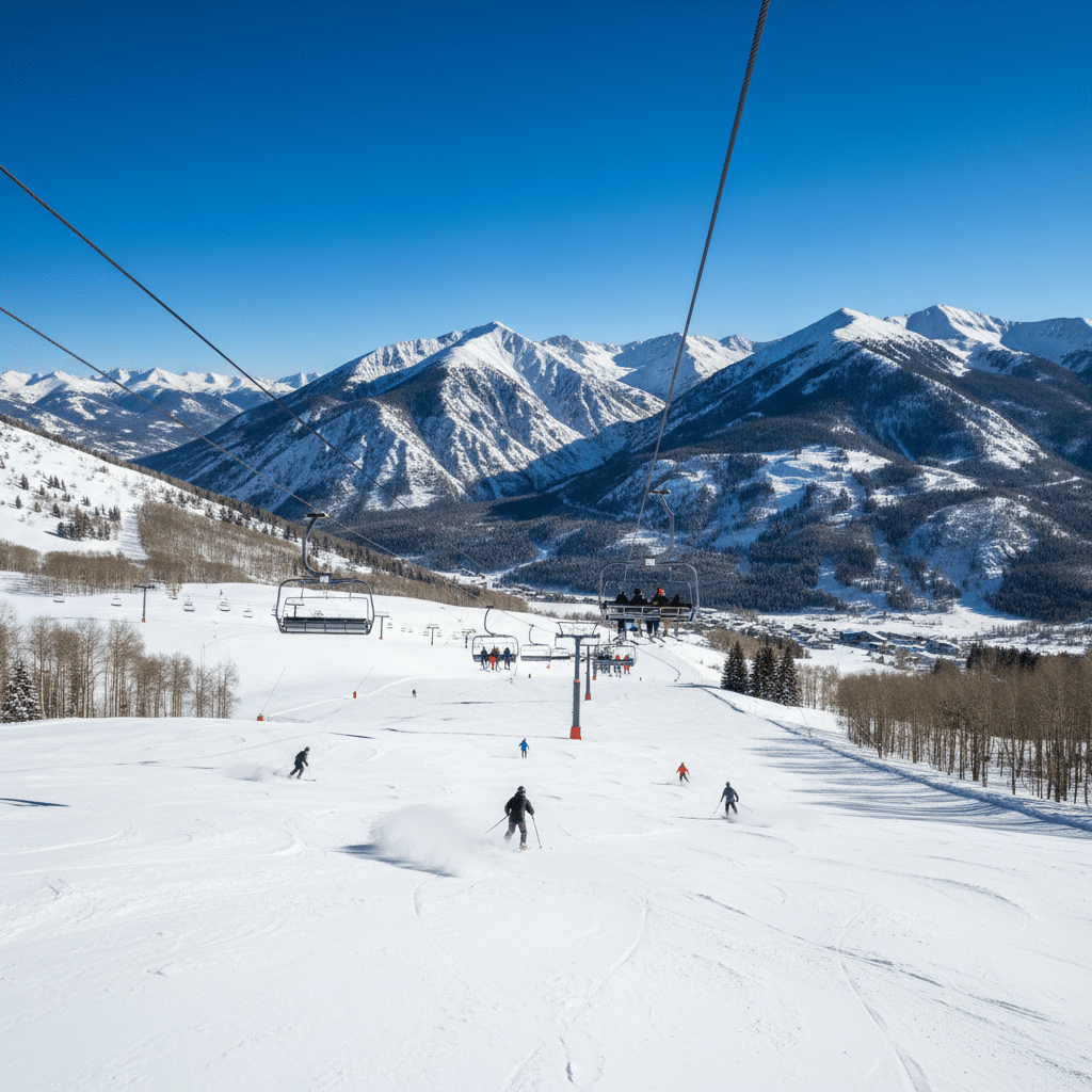 Taos Ski Valley Weekend &mdash; Blue Sky Powder Runs